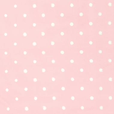 PRZEŚCIERADŁO BAWEŁNIANE LOVELY DOTS PINK
