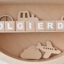 Kostki/ klocki drewniane z imieniem/napisem dla dziecka