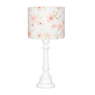 LAMPA DLA DZIEWCZYNKI W KWIATY BLOSSOM Lampka na stolik, szafkę