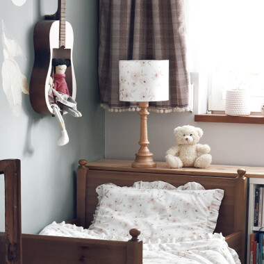 LAMPA DLA DZIEWCZYNKI W KWIATY BLOSSOM Lampka na stolik, szafkę