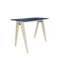 B-PIN1 - minimalistyczne biurko ze sklejki z kolorowym blatem. Tanie biurko.