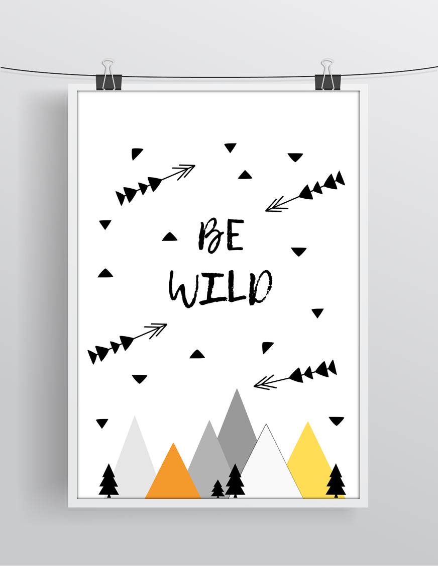 Plakat-dla-dzieci-Be-wild