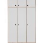 SZAFA 3-DRZWIOWA 215 X 120 SZARA
