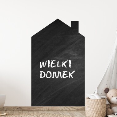 Naklejka Tablicowa Domek XXL Usuwalna