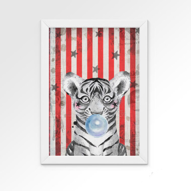 Plakat tygrysek Tomek