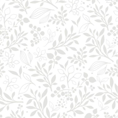 SIMPLE subtle flowers gray Tapeta