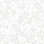 SIMPLE subtle flowers gray Tapeta