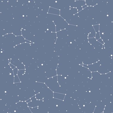 SIMPLE cosmos blue Tapeta