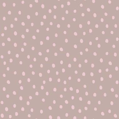 SIMPLE irregular dots powder pink cappucino Tapeta