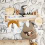 Tapeta Vintage animals