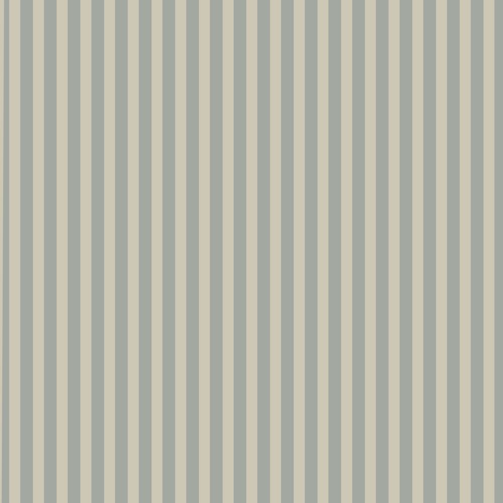 Vintage Stripes Beige Blue Tapeta