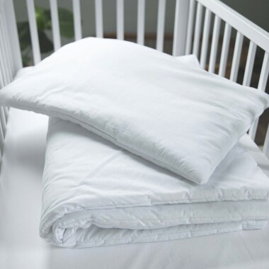 Kołderka i poduszka do łóżeczka dziecięcego 100x135cm