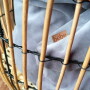 Narzuta z gumką na łóżko dziecięce z weluru SZARA