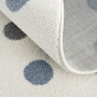 OKRĄGŁY DYWAN CONFETTI CREAM/BLUE-SILVER GREY