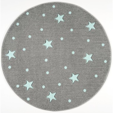 DYWAN OKRĄGŁY GALAXY GREY/MINT