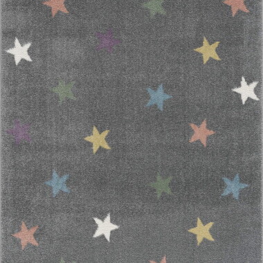 DYWAN STARS GREY/COLORFUL