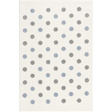 DYWAN CONFETTI CREAM/BLUE-SILVER GREY