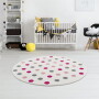 DYWAN CONFETTI CREAM/PINK-SILVER GREY