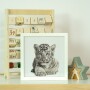 Podświetlany obrazek z tygrysem do pokoju dziecka