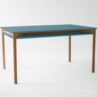 Stół Zeen Rozsuwany 200x90x75cm Delikatny niebieski