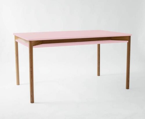 Stół Zeen Rozsuwany 200x90x75cm różowy