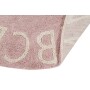 Dywan Bawełniany do prania w pralce, różowy okrągły dywanik 150 cm