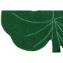 Bawełniany dywan do prania w pralce zielony liść monstery
