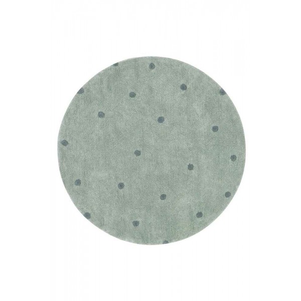 dywan-do-prania-round-dot-blue-sage-o140cm