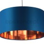 Lampa wisząca lustro miedziane