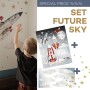 Naklejki na ścianę do pokoju dziecka kosmos