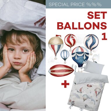 Naklejki na ścianę balony do pokoju dziecka