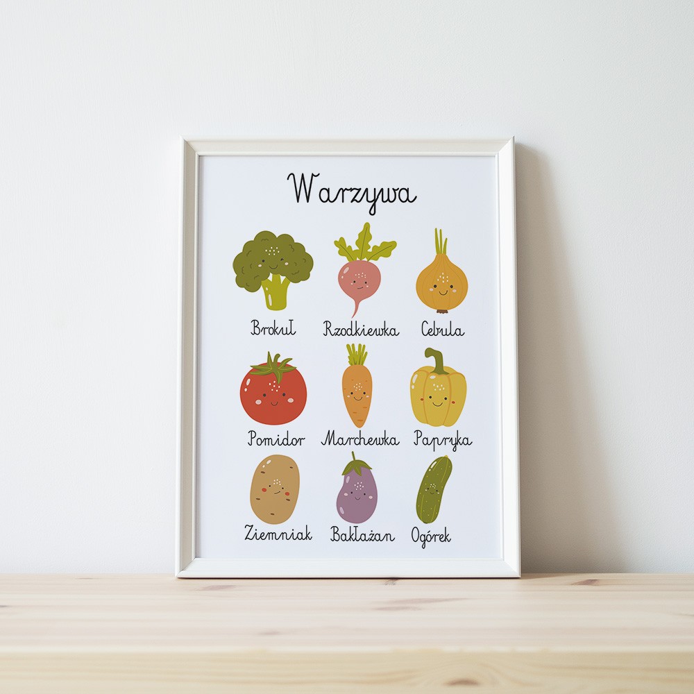 plakat-edukacyjny--warzywa-obrazek-do-pokoju-dziecka-montessori