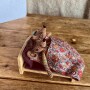 Ręcznie robione szydełkowe myszki Nela i Tobi