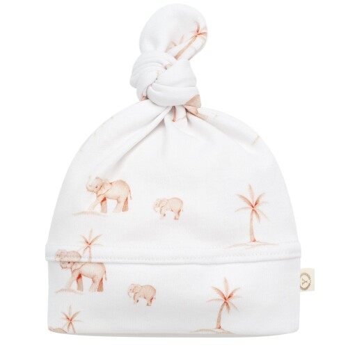 Czapeczka organic cotton ELEPHANTS