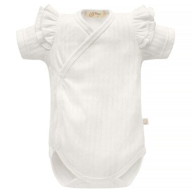 Body niemowlęce wykonane ze 100% certyfikowanej bawełny organicznej. Niezwykle miękkie, urocze i praktyczne.