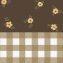 Rustic Garden Brown Tapeta