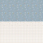 Boho Meadow Blue and Check Tapeta