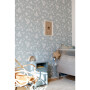 Lace Meadow Blue Tapeta