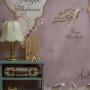 Mural Mapa Świata Morska różowa