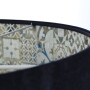 LAMPA WISZĄCA GRANATOWA WELUROWA Z MOZAIKOWYM WNĘTRZEM