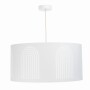 Okrągła jasna lampa do domu, w stylu Japandi