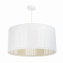 Okrągła jasna lampa do domu, w stylu Japandi