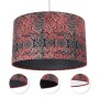 CZERWONO - CZARNA LAMPA WISZĄCA PORTLAND ORTO
