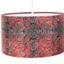 CZERWONO - CZARNA LAMPA WISZĄCA PORTLAND ORTO