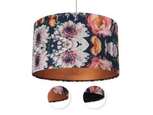 LAMPA WISZĄCA PORTLAND GARDENIA W KWAITY