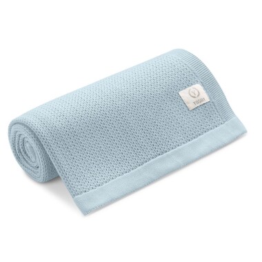 Koc bambusowy CROWN blue