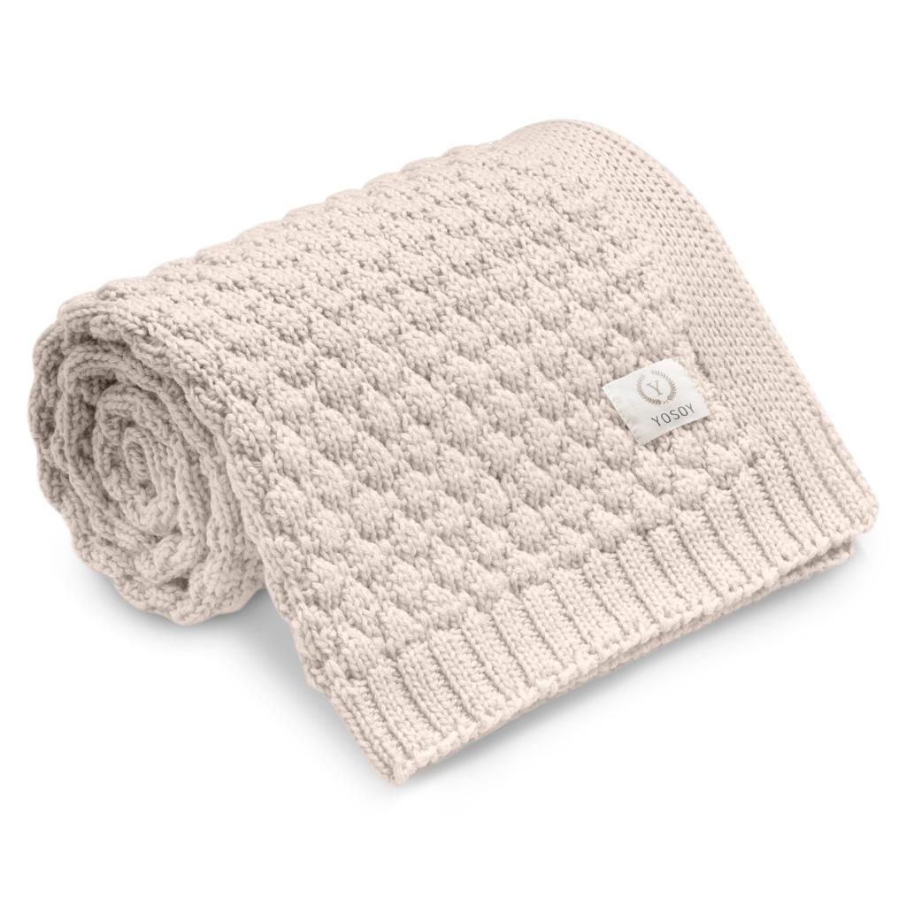 Koc 100% merino wool BUBBLES cappuccino