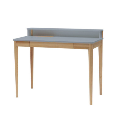 Biurko ASHME Jesionowe 110x56x75cm - Ciemnoszare