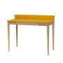 Biurko ASHME Jesionowe 110x56x75cm – Żółty