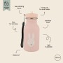 Materiał: butelka: 100% stal nierdzewna zakrętka: 100% PP sznurek: 100% PES

Pojemność: 350 ml